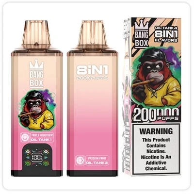 Bang Box 200000 Puffs 8 In 1